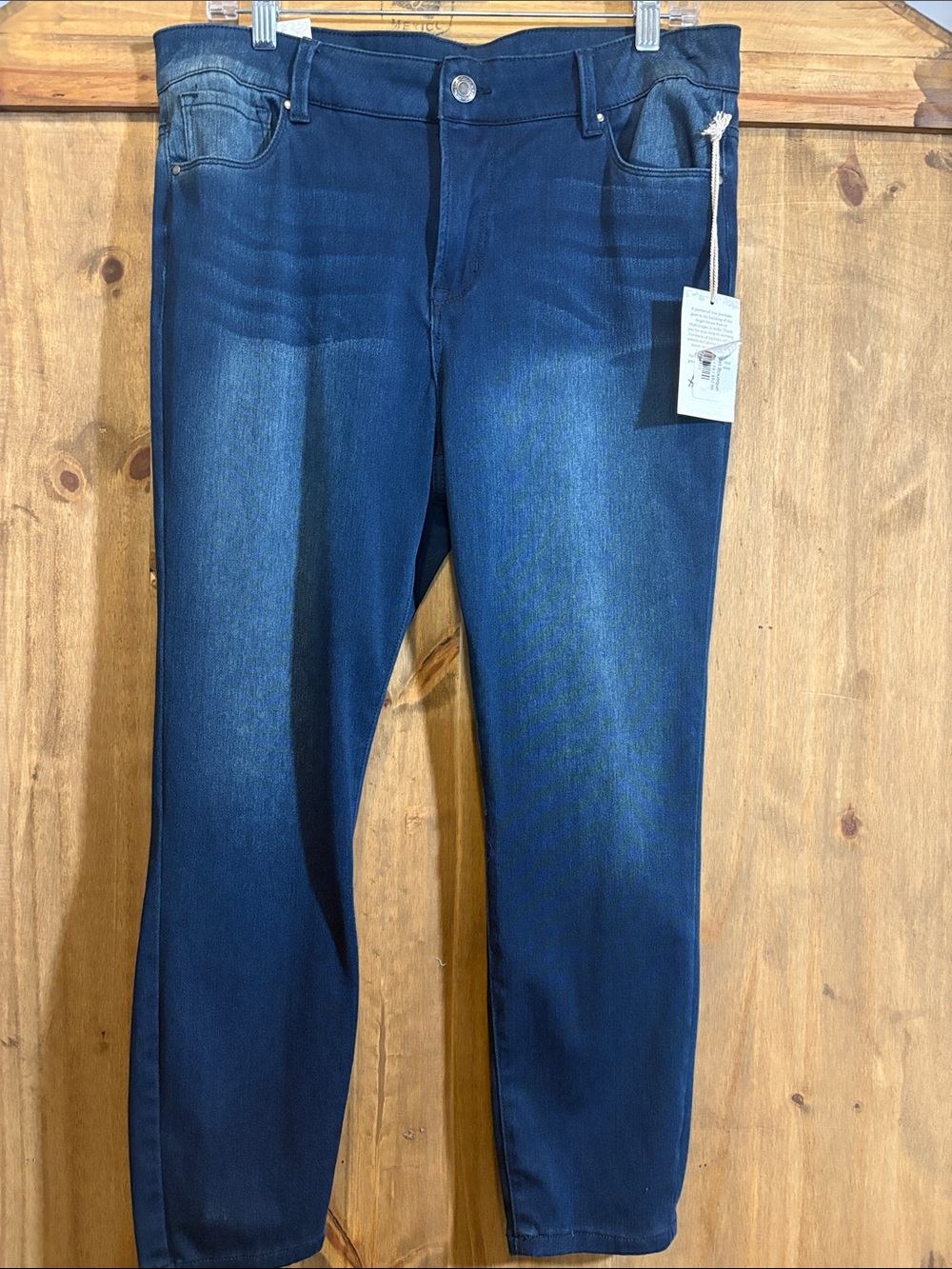 Straight Leg Women’s Jeans in Deep Indigo
